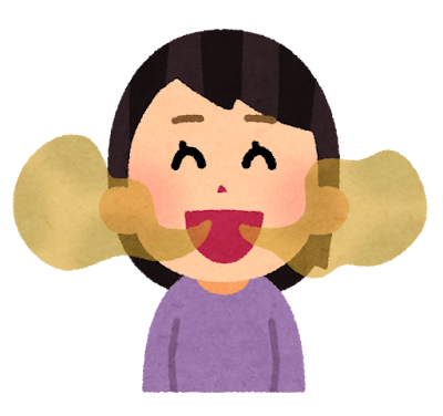 口臭のある女性